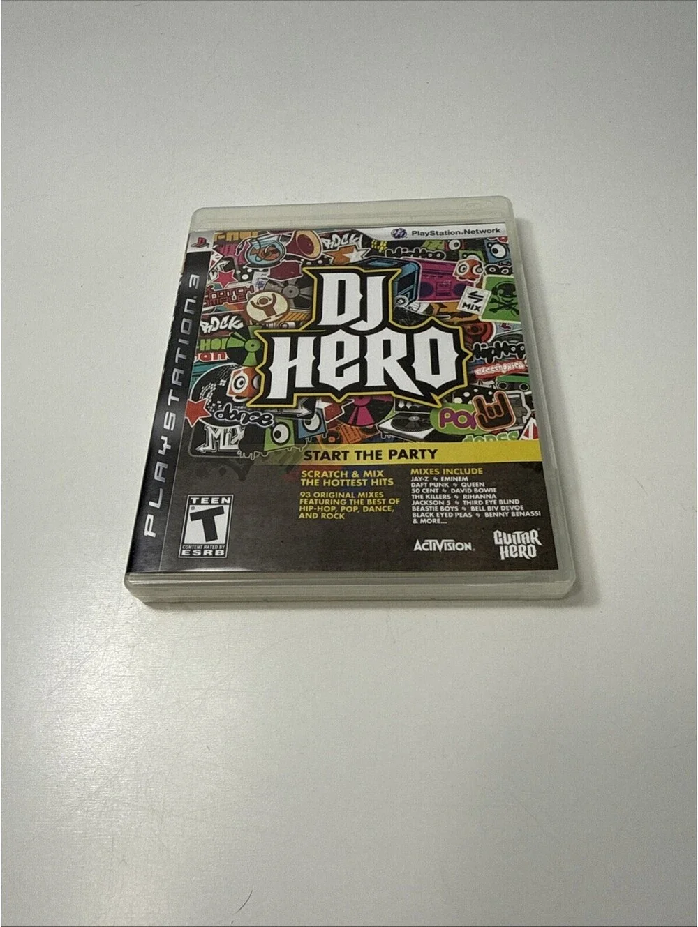 DJ Hero (Sony Playstation 3 PS3) Video Game CIB Complete Rated Teen Hottest Hits